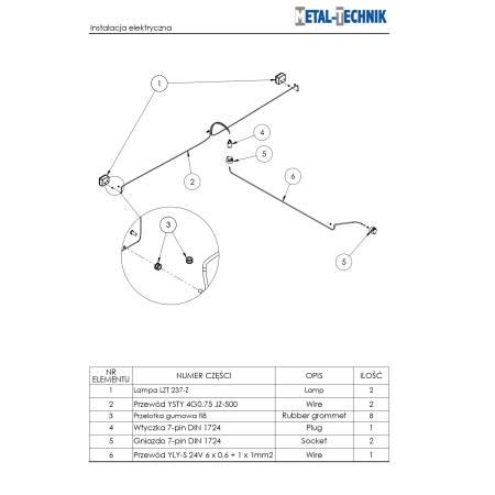 Katalog części zamiennych - Metal-Technik Chwastownik MT1 - 3000